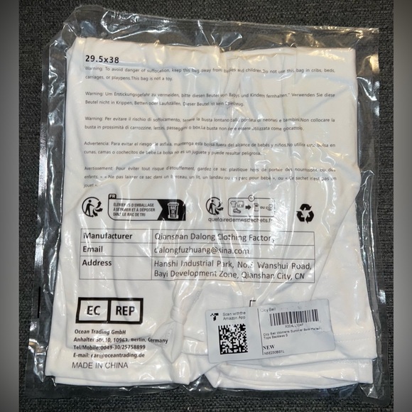 Cicy Bell Women’s Bow Halter Crop Bow Backless Tie Front Sleeveless Shirt - NWT - Picture 7 of 8